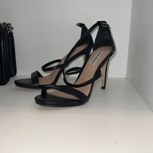 Steve Madden strap heels size 8.5 black